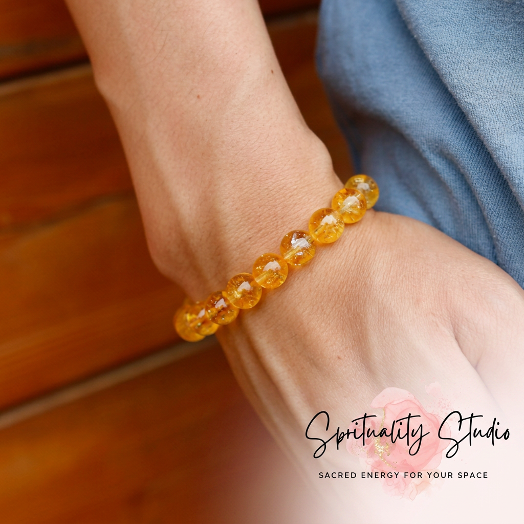 Citrine Crystal Bracelet