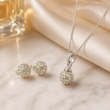 CRYSTAL BALL JEWELLERY SET ✨