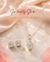 CRYSTAL BALL JEWELLERY SET ✨