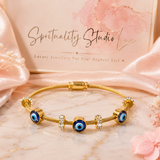 EVIL EYE PROTECTION BANGLE 🧿