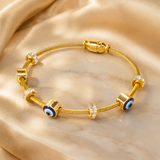 EVIL EYE PROTECTION BANGLE 🧿