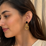 Noir Luxe Hoop Earrings ✨