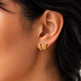 Butterfly Minimal Stud Earrings