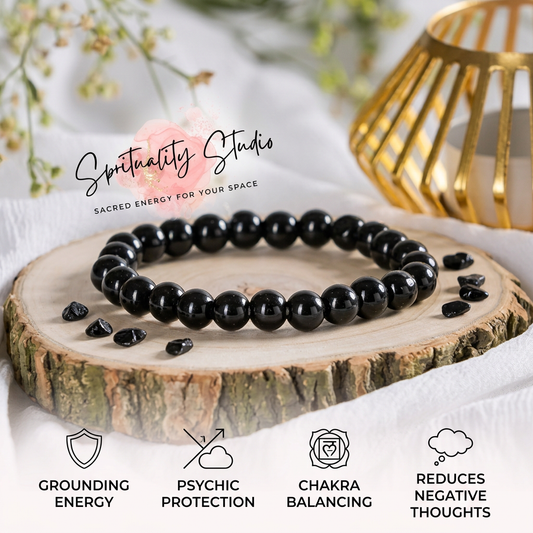 Black Tourmaline Protection Bracelet