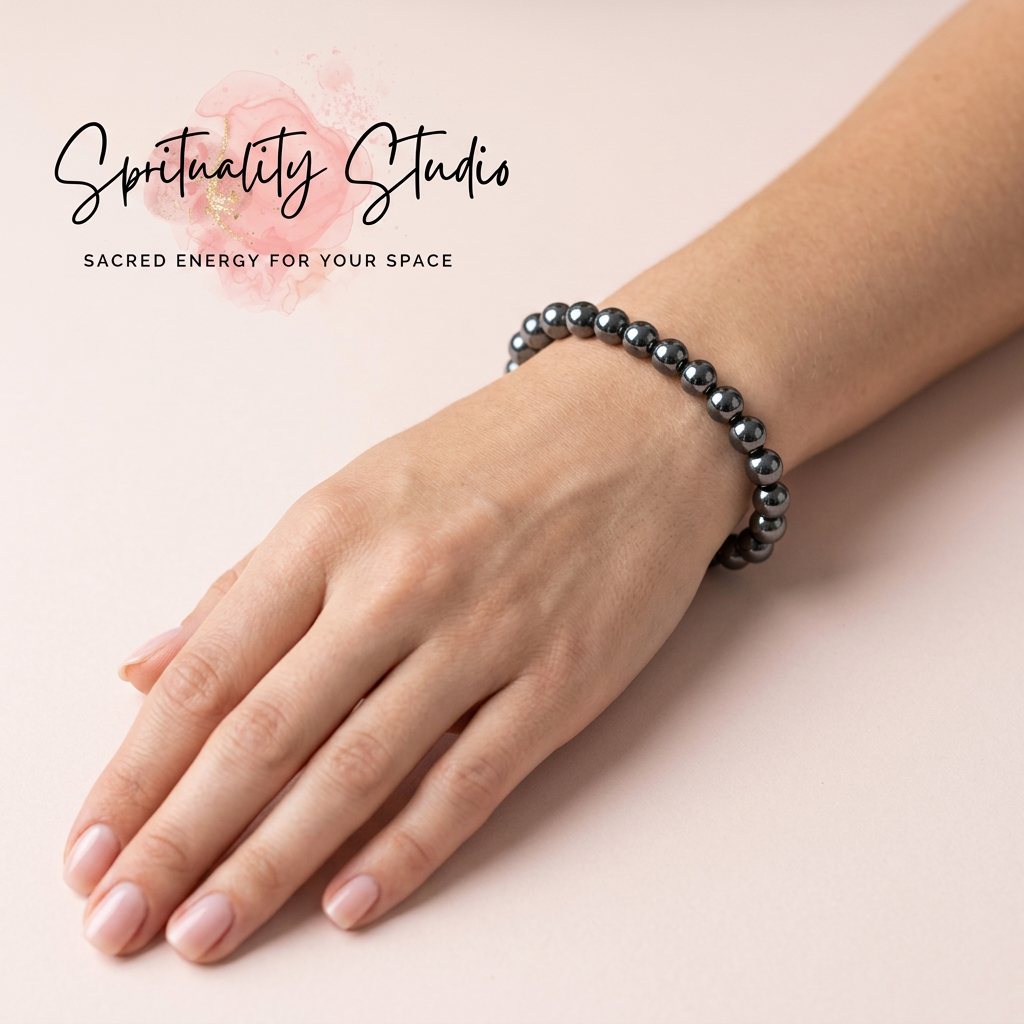HEMATITE CRYSTAL BRACELET