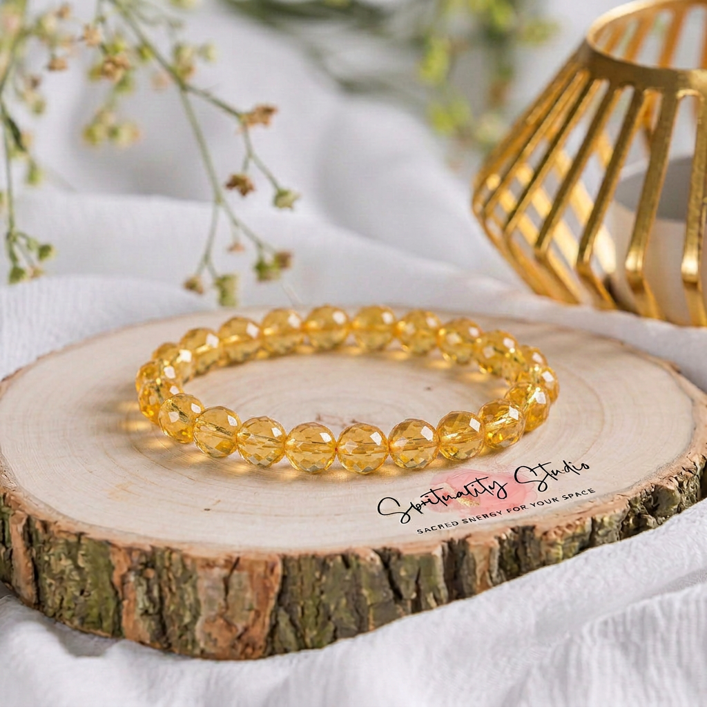 Citrine Crystal Bracelet