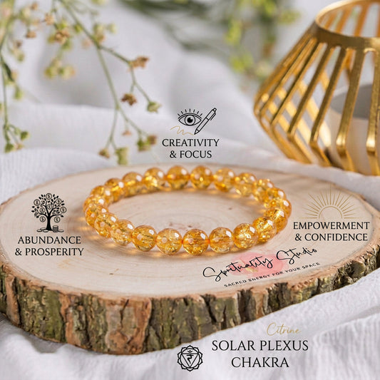 Citrine Crystal Bracelet