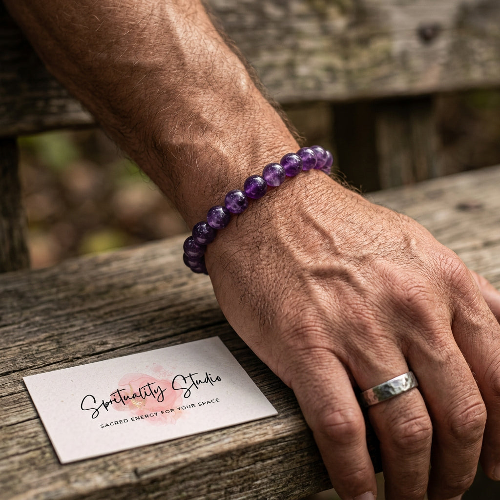 Amethyst Crystal Bracelet