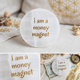 Money Magnet Selenite Crystal Charging plate